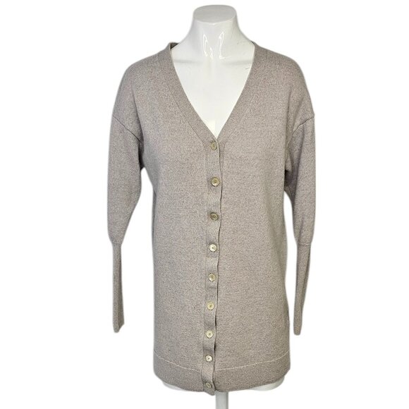 Wilfred Beige Cardigan Sweater - Picture 1 of 8